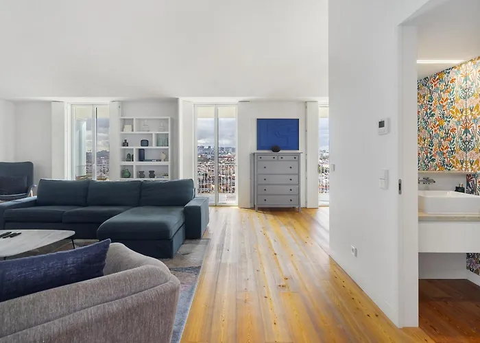 Διαμέρισμα Whome Skyline Penthouse Luxury Living View, Ac & Elevator Lisboa