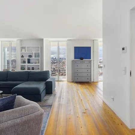 Appartement Whome Skyline Penthouse Luxury Living View, Ac & Elevator Lissabon